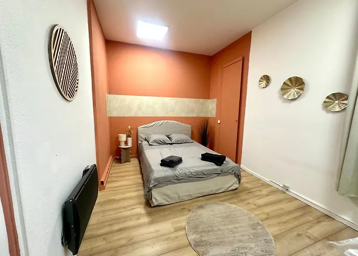 Jolie 2 Pieces Avec Terrasse Au Centre-ville, Proche Gare Apartamento